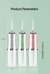 Punzón dental inteligente, cepillo <span class=keywords><strong>de</strong></span> dientes con hilo <span class=keywords><strong>de</strong></span> agua, limpiador bucal y dental portátil para el hogar, punzón dental eléctrico - Product Image 6