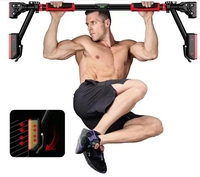 Barre de traction murale portable à taille réglable pour entraînement de force, barre de fitness intelligente