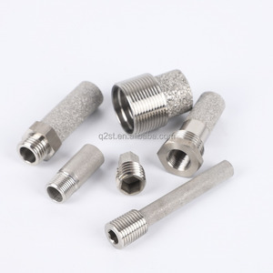 Suministros de fábrica Tiantai, silenciador de aire de bronce de acero inoxidable poroso sinterizado, silenciador neumático para un rendimiento eficiente - Product Image 4