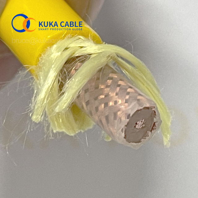 Rov Underwater Camera Cable Coaxial Reinforce Braided Strengthen Waterblocking fathom Tether Rigid PE/PUR Sub-marine Drone