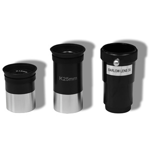 Reflecting Telescope 114 Mm Objective Diameter Astronomical Stargazing White And Black Model 500114 - Product Image 3