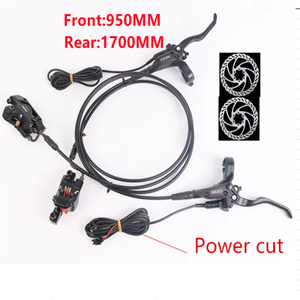 HH电动自行车Ebike踏板车雪地自行车电机转换套件配件XOD XD-E300液压制动器160毫米制动盘 - Product Image 3