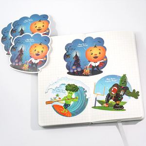 Etiquetas de Embalaje Personalizadas Resistentes al Agua y a los Rayos UV, Pegatinas Bonitas para Automóviles, Calcomanías con Logotipo, Vinilo Troquelado, Holográfico, Artesanal - Product Image 4