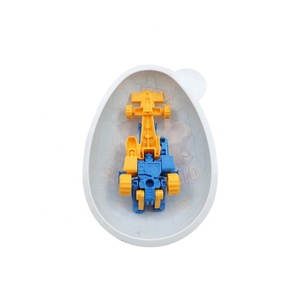 Voiture de <span class=keywords><strong>chariot</strong></span> <span class=keywords><strong>robot</strong></span> déformée en plastique jouets de déformation transformés pour l'oeuf surprise d'enfants - Product Image 5
