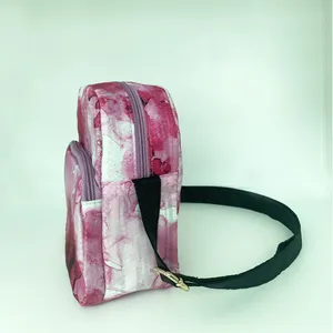 Custom Canvas Casual Bag Phone Pouch Sports Belt Bag Crossbody Hip Bag With High Quality