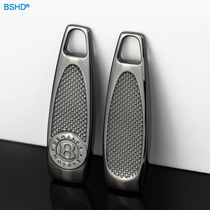 Thiết kế cá nhân dây kéo hợp kim kẽm kéo vàng mạ Zip puller cắt ra tùy chỉnh logo kim loại puller Dây kéo 5 không - Product Image 3