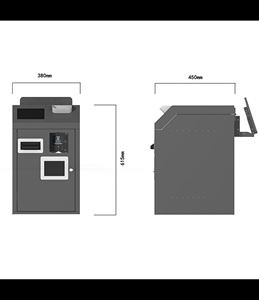 Ecocash thiết bị Tài Chính Tiền giấy tái chế tiền mặt tiền gửi ATM hóa đơn tiền gửi tự phục vụ máy rút tiền - Product Image 2