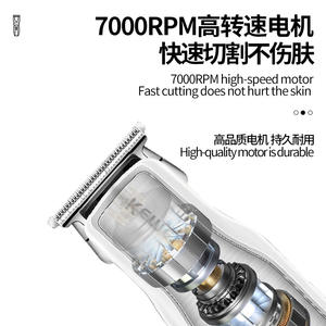 เครื่องตัดผมไฟฟ้าเคเมอิ KM-289 เครื่องตัดผมแบบปรับความยาวได้สำหรับผู้ชาย - Product Image 5