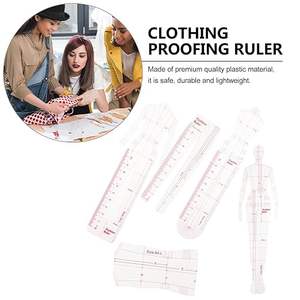 Juego de Reglas de <span class=keywords><strong>Curva</strong></span> Francesa, Diseño de Patrones Humanoides <span class=keywords><strong>para</strong></span> Confección, Sastrería, Diseño de Moda - Product Image 6