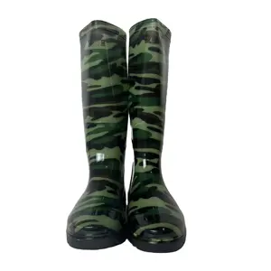 Yeni stil wellies satış kamuflaj yeşil daniel wellington petite çin gumboots