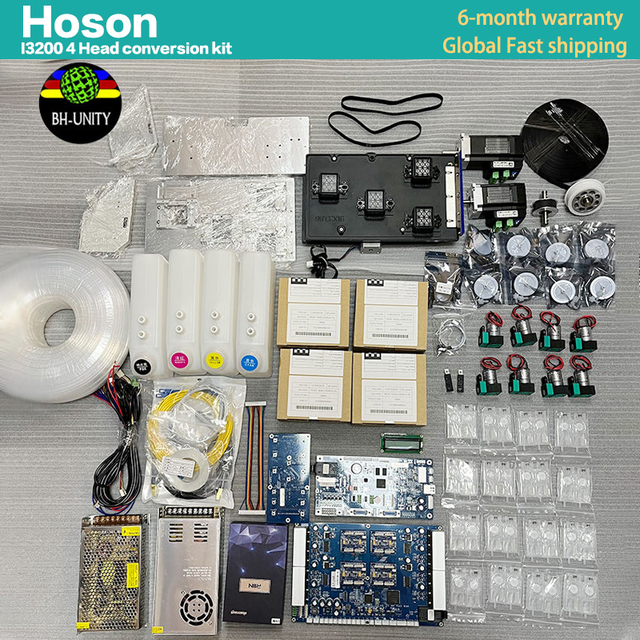 Hoson I3200 Printhead Conversion Full Upgrade Kit Convert Into I3200 4 Head Circuit Board Printer