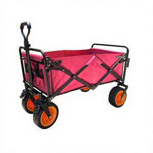 Carrito de <span class=keywords><strong>Camping</strong></span> Plegable SYNC-R30 de la Marca SYNC, Carretilla Portátil para el Hogar con Frenos, Ruedas de 8 Pulgadas, para Transportar Mercancías en la Calle - Product Image 1