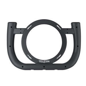 <span class=keywords><strong>Telesin</strong></span> Empuñadura Estabilizadora Doble para Buceo, Soporte para Caja Estanca y Puerto de Domo, Plástico PC - Product Image 4