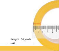 Premium Vinyl Sicherheitsmarkierungs- und Tanz-PVC-Bodenverbindungsklebeband - (5 cm x 32,8 m x 0,15 mm dick) 5 Rollen Gelb