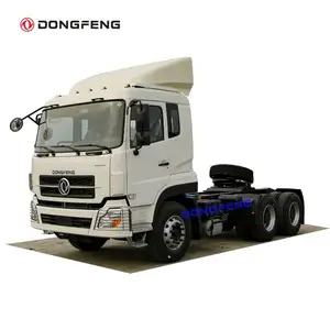 Dongfeng 4X2 atau 6X4 Unit Traktor dengan Mesin Merek Cummins atau Yuchai 245 ~ 560 Model HP untuk Opsi