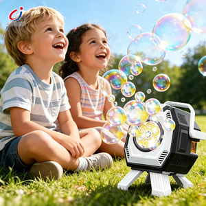 Máquina <span class=keywords><strong>de</strong></span> hacer <span class=keywords><strong>burbujas</strong></span> Chengji, nueva máquina <span class=keywords><strong>de</strong></span> <span class=keywords><strong>burbujas</strong></span> eléctrica portátil <span class=keywords><strong>de</strong></span> escritorio con 6 orificios, juguete <span class=keywords><strong>de</strong></span> movimiento <span class=keywords><strong>de</strong></span> plástico. - Product Image 2