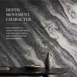 Pittura Effetto Marmo Veneziano Lucido di Lusso per Rivestimenti Cucina e Pareti Decorative - Product Image 4