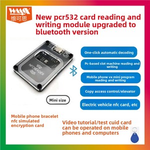 Modulo Lettore/Scrittore NFC PN532 Bluetooth con Decodifica Automatica per Telefoni Cellulari, Controllo Accessi <span class=keywords><strong>IC</strong></span>, Copia e Crittografia di Carte No.9 - Product Image 5