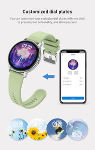 Montre connectée S40Z pour homme et femme, écran TFT, réponse aux appels, suivi du sommeil, fonction d'appel, Android IOS, gel de silice - Product Image 6