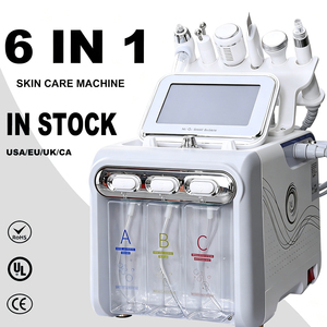 Equipo de Belleza Facial de Alta Calidad y Bajo Precio 6 en 1 con Microdermoabrasión, Hidro-Oxígeno y Jet de Alta Frecuencia para Salón de Belleza en el Reino Unido - Product Image 1