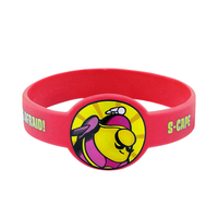 Bracelets en silicone personnalisés, bracelets en caoutchouc personnalisés avec logo ou message