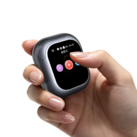 Nouveaux écouteurs intelligents à écran tactile couleur, redéfinissent l'esthétique audio ouverte, écouteurs à clip d'oreille BT V5.3 mini sans fil