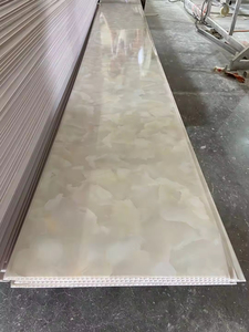 Độ bóng cao rắn màu PVC Tấm trần không thấm nước dập nóng dễ dàng-làm sạch cho trần nhà bếp - Product Image 6