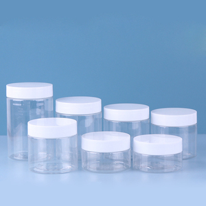 Pot Cosmétique en Plastique Transparent avec Couvercles à Vis pour Crème, Plusieurs Tailles (40ml, 50ml, 100ml, 30ml, 150ml, 200ml, 250ml, 300ml, 500ml, 4oz, 6oz, 8oz, 16oz) - Product Image 6