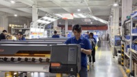 Worldcolor Factory Impresoras digitales de formato ancho de 320cm de alta calidad Plotter de vinilo Impresora solvente ecológica I3200 de 4 cabezales