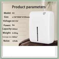 Diffuseur de parfum électrique Machine à parfum pour la maison Hôtel Diffuseur d'huiles essentielles Diffuseur d'arômes sans eau en plastique