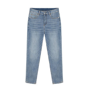 Jeans Casuales para Niños, Cintura Alta, Ecológicos, Transpirables, de Secado Rápido, Corte Recto, Tela Suave, para Jugar - Product Image 1