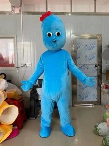 Costume de mascotte de jardin de nuit populaire personnage de dessin animé Iggle Piggle Upsy Daisy <span class=keywords><strong>Makka</strong></span> <span class=keywords><strong>Pakka</strong></span> Tombliboos Costume de mascotte pour adultes - Product Image 3