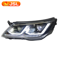 Feux de voiture pour VW Tiguan Phare Projecteur Lentille 2007-2012 Signal Dynamique Phare LED Phares Drl Automobile Accessoire
