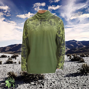 Camisas de Pesca Unisex de Manga Larga, Transpirables, de Secado Rápido, con Protección Solar UPF 50, 100% Poliéster, Impresión Personalizada Directa de Fábrica, Venta al Por Mayor - Product Image 2