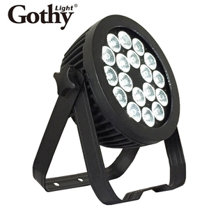 Projecteur LED plat 18x10W blanc chaud, lumière de projection, contrôle DMX512, Ra90 CRI, IP20, utilisation en intérieur pour les concerts, les théâtres - Product Image 6