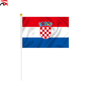 Sac à cordon en polyester avec drapeau croate personnalisé populaire pour la Coupe du Monde de <span class=keywords><strong>football</strong></span>, logo imprimé numérique de haute qualité, vente directe d'usine - Product Image 3