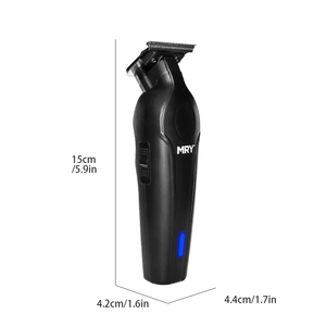 MRY T Blade Zero Gaped Trimmer Rechargeable Edgers Clippers Tondeuse à barbe électrique Rasoir Tondeuse à barbe Tondeuse à cheveux pour hommes - Product Image 3