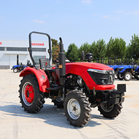 Tracteur 4x4 tout-terrain 50 CV à transmission hydraulique pour entrepôts logistiques et élevage, facile à utiliser, certifié CE EPA