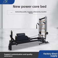 Máquina de Pilates al por mayor con torre, estructura de cama y poleas ajustables para distribuidores de reformadores de Pilates