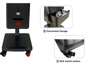 Máy phun sương nano chuyên nghiệp cho tóc và spa mặt Thiết kế mới với máy xông ozone dùng cho tiệm làm đẹp - Product Image 6