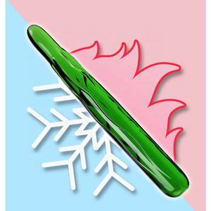 Heiß verkaufende Kristallglas Dildos Früchte Gemüse Butt Plug Männliche und weibliche Mastur bator Adult Toys - Product Image 2