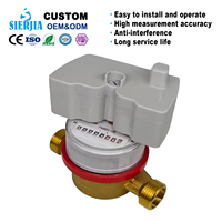 Compteur d'eau mécanique intelligent LoRaWAN DN15 en laiton à jet unique OEM IP68 pour usage domestique