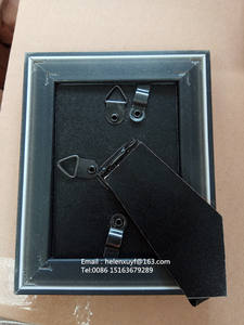 Cadre photo décoratif PS Craft éco-responsable pour la maison, 4x6, 5x7, 6x8, blanc, gris, noir, mini, en plastique - Product Image 4