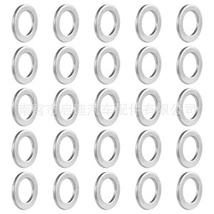Toyota Lexus Aluminum Gasket 18x24mm 1.9mm Thickness Oil Pan Drain <b>Plug</b> Washer Engine System <b>Replacement</b> Part - Product Image 5