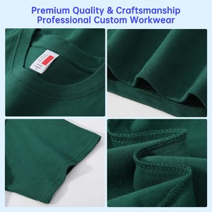 Nhà Máy Bán Buôn 100% Cotton O-Cổ Người Đàn Ông Của <span class=keywords><strong>T</strong></span>-<span class=keywords><strong>Shirts</strong></span> 230 GSM Chấ<span class=keywords><strong>t</strong></span> Lượng Cao Biểu <span class=keywords><strong>T</strong></span>ượng <span class=keywords><strong>T</strong></span>ùy Chỉnh In Kỹ Thuậ<span class=keywords><strong>t</strong></span> Số Ngắn Chiều Dài Làm Việc Áo Sơ Mi - Product Image 4