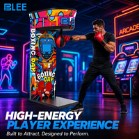 Machine de boxe électronique d'arcade à monnayeur pour intérieur, prix usine, en promotion