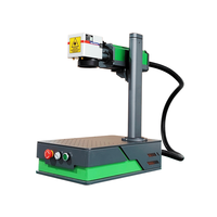 Machine de marquage et de gravure laser à fibre portable mini de bureau OEM ODM, prix d'usine, personnalisée 20W 30W 50W 60W, JPT M7 MOPA