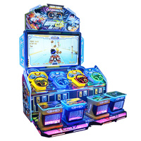Nueva Máquina de Videojuegos Arcade de Carreras Mecha Speed, Simulador de Carreras para 4 Jugadores, Operado con Monedas