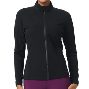 Chaqueta Unisex Personalizada de Corte Ajustado, Color Sólido, Cuello Alto, Cierre de Cremallera, Prenda Exterior Versátil para Otoño, Confección Fina, Tela Resistente - Product Image 1