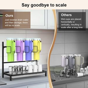 Organizador de Botellas de Agua para Stanley de 40 oz con Asa, Multifuncional, para Cocina y Despensa, Organizador y Soporte de Almacenamiento para Vasos Stanley - Product Image 6